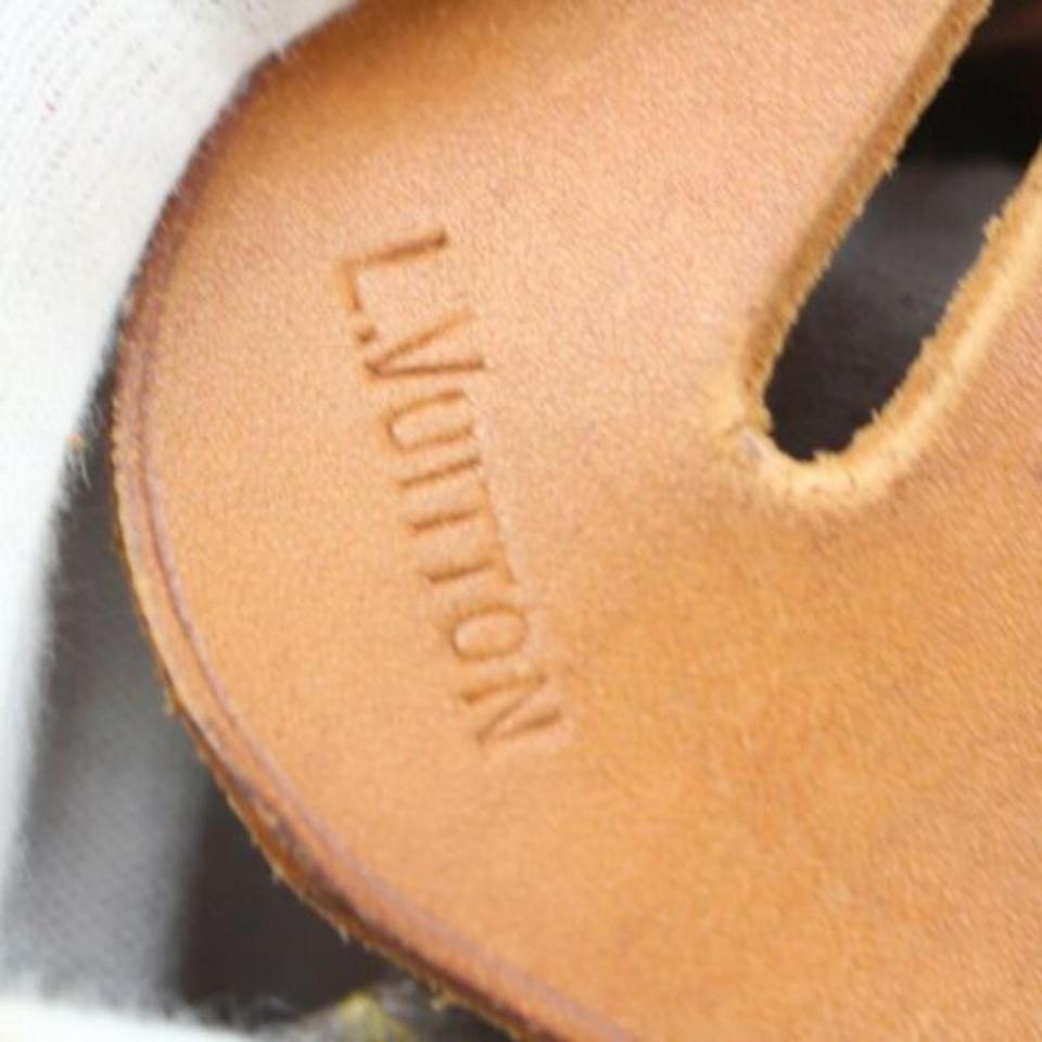 Brown Louis Vuitton Ultra Rare Monogram Steamer Travel Sac 860498
