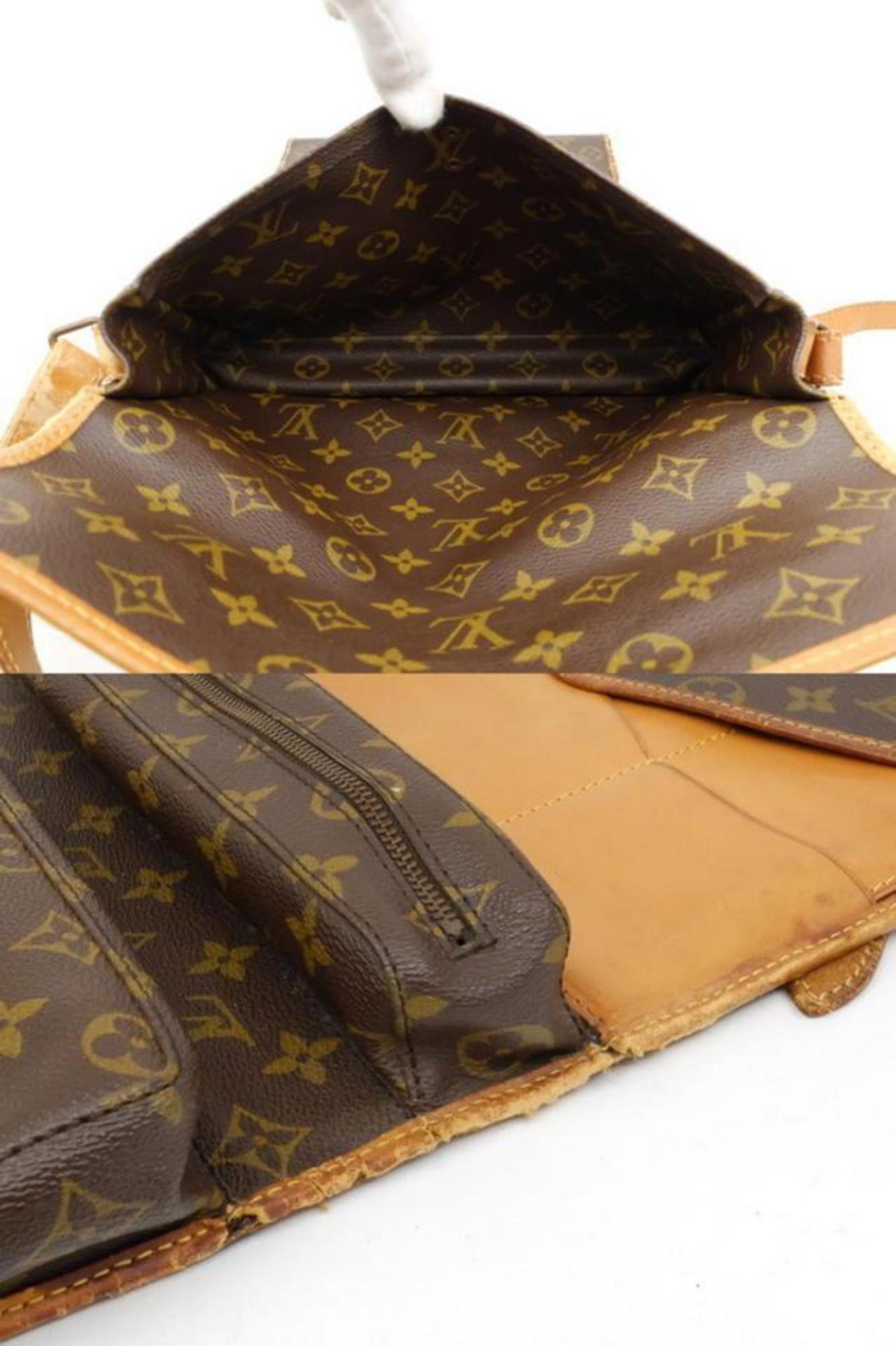 Louis Vuitton (Ultra Rare) No. 230 Portable Serviette Desktop Organizer 232798 For Sale 6
