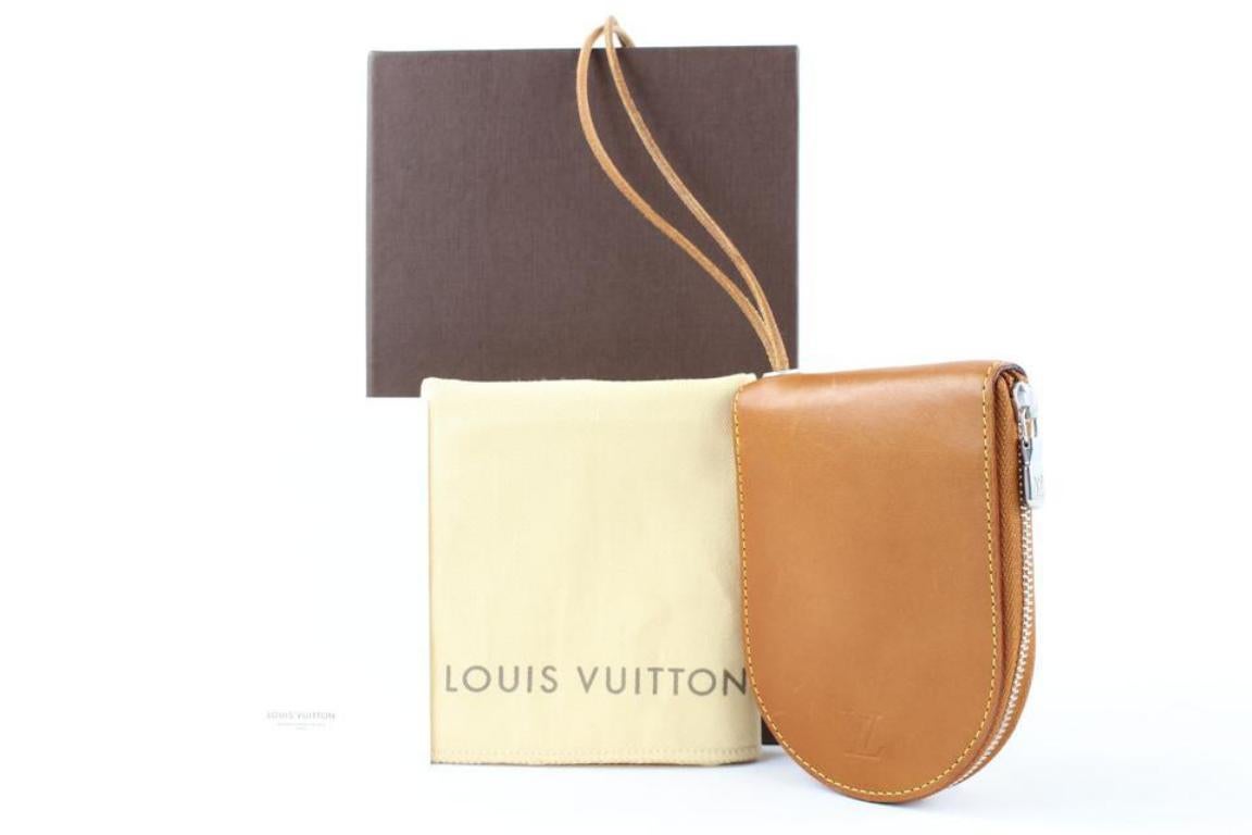 Louis Vuitton Orange Nomade Leather Marco Wallet Louis Vuitton