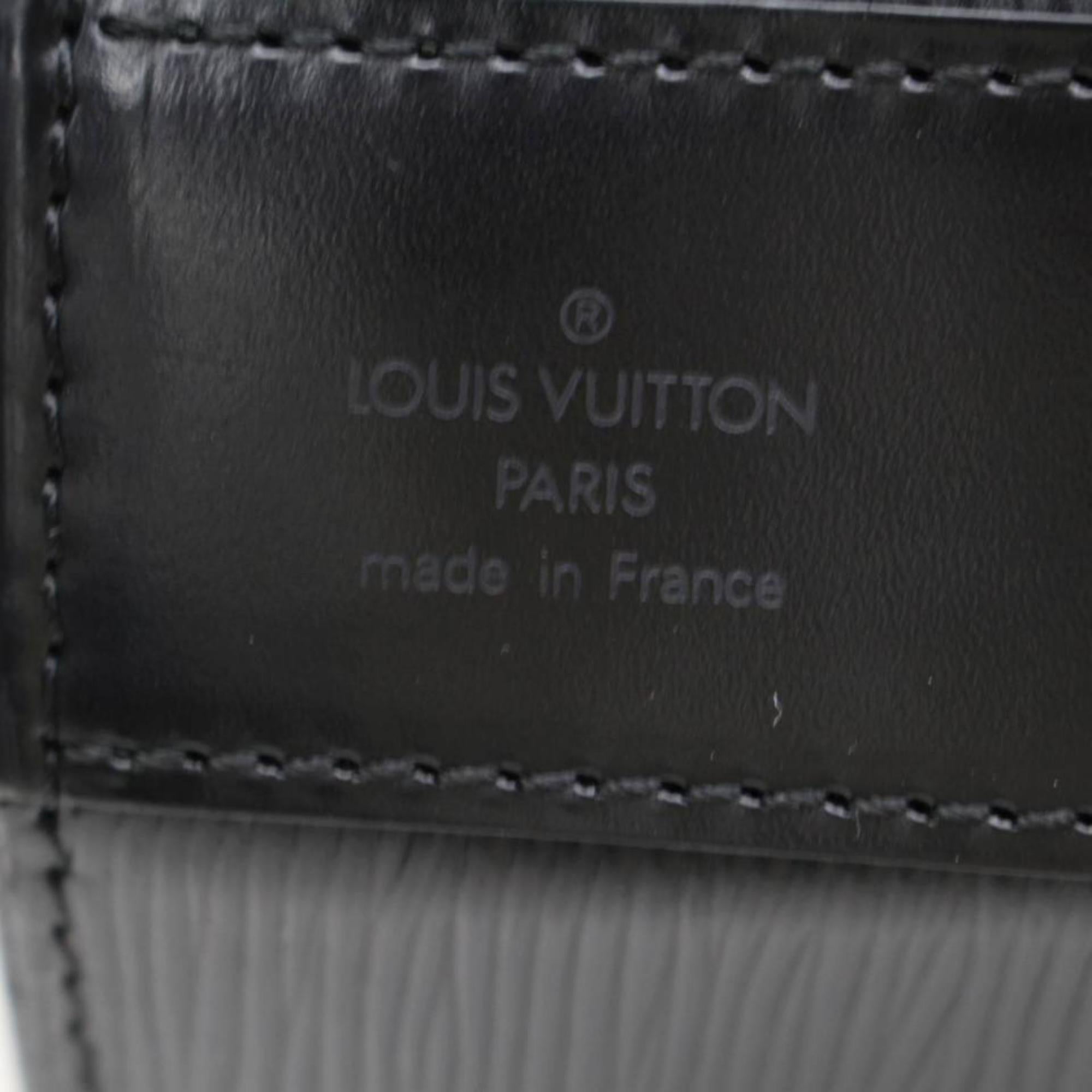 Louis Vuitton (Ultra Rare) Sac Seau 2way 866266 Black Leather Tote 2