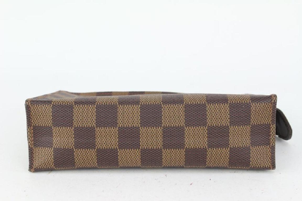 Louis Vuitton Ultra Rare Special Order Damier Ebene Toiletry Pouch 19 Poche 121l 3