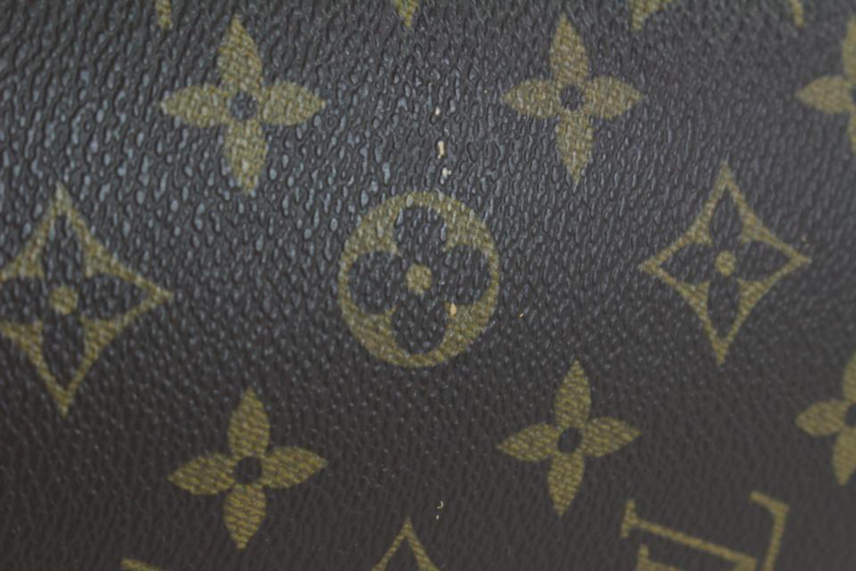 Louis Vuitton Ultra Rare Special Order Waste Paper Basket Garbage Can 3LVJ1013 In Excellent Condition In Dix hills, NY