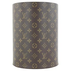 Louis Vuitton Ultra Rare Special Order Waste Paper Basket Garbage Can 3LVJ1013