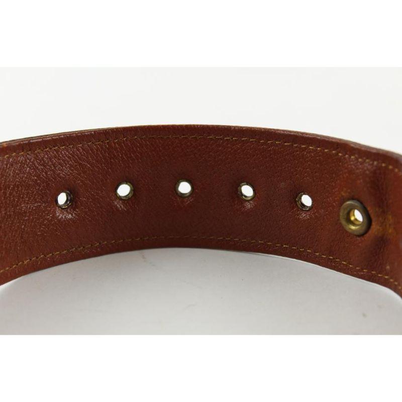 Louis Vuitton Ultra Rare Vintage First Edition Belt 9LVS1223 7