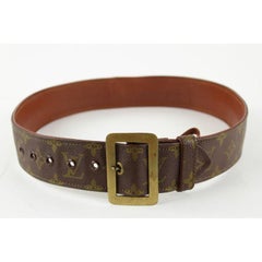 Louis Vuitton Ultra Rare Vintage First Edition Belt 9LVS1223