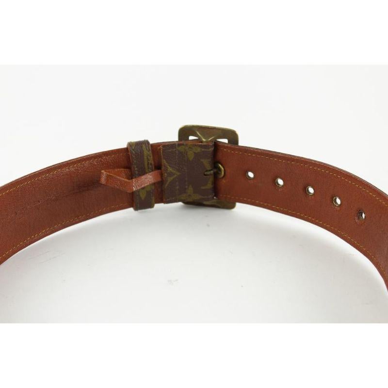 Louis Vuitton Ultra Rare Vintage First Edition Belt 9LVS1223 2