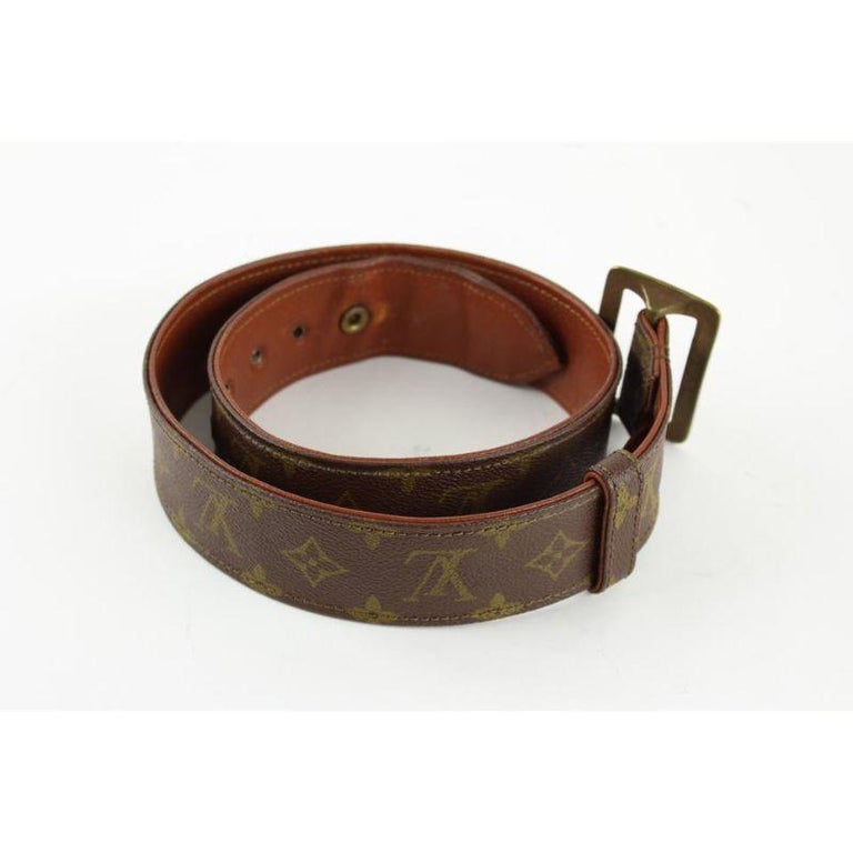 Louis Vuitton Ultra Rare Vintage First Edition Belt 9LVS1223  display picture 1