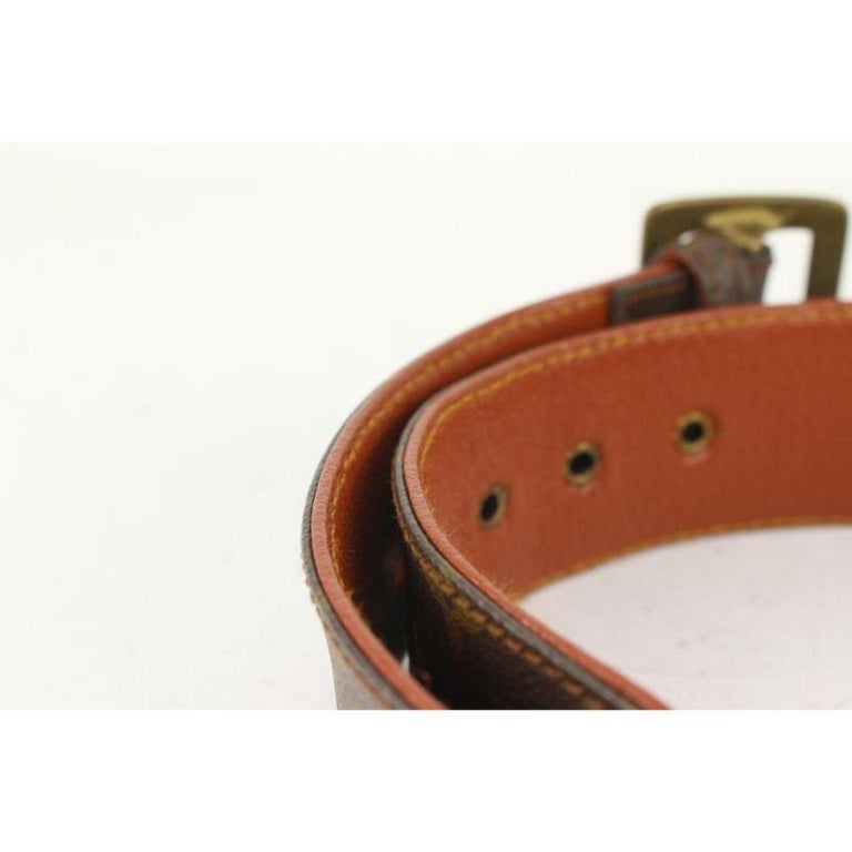 Louis Vuitton Ultra Rare Vintage First Edition Belt 9lvs1223 ref