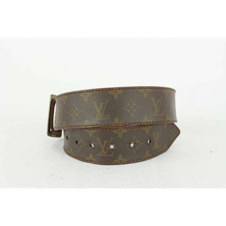 Louis Vuitton Ultra Rare Vintage Monogram Belt First Edition  display picture 1