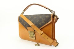 Louis Vuitton Ultra Rare Vintage Monogram Sac Biface Crossbody Flap 20lz34z