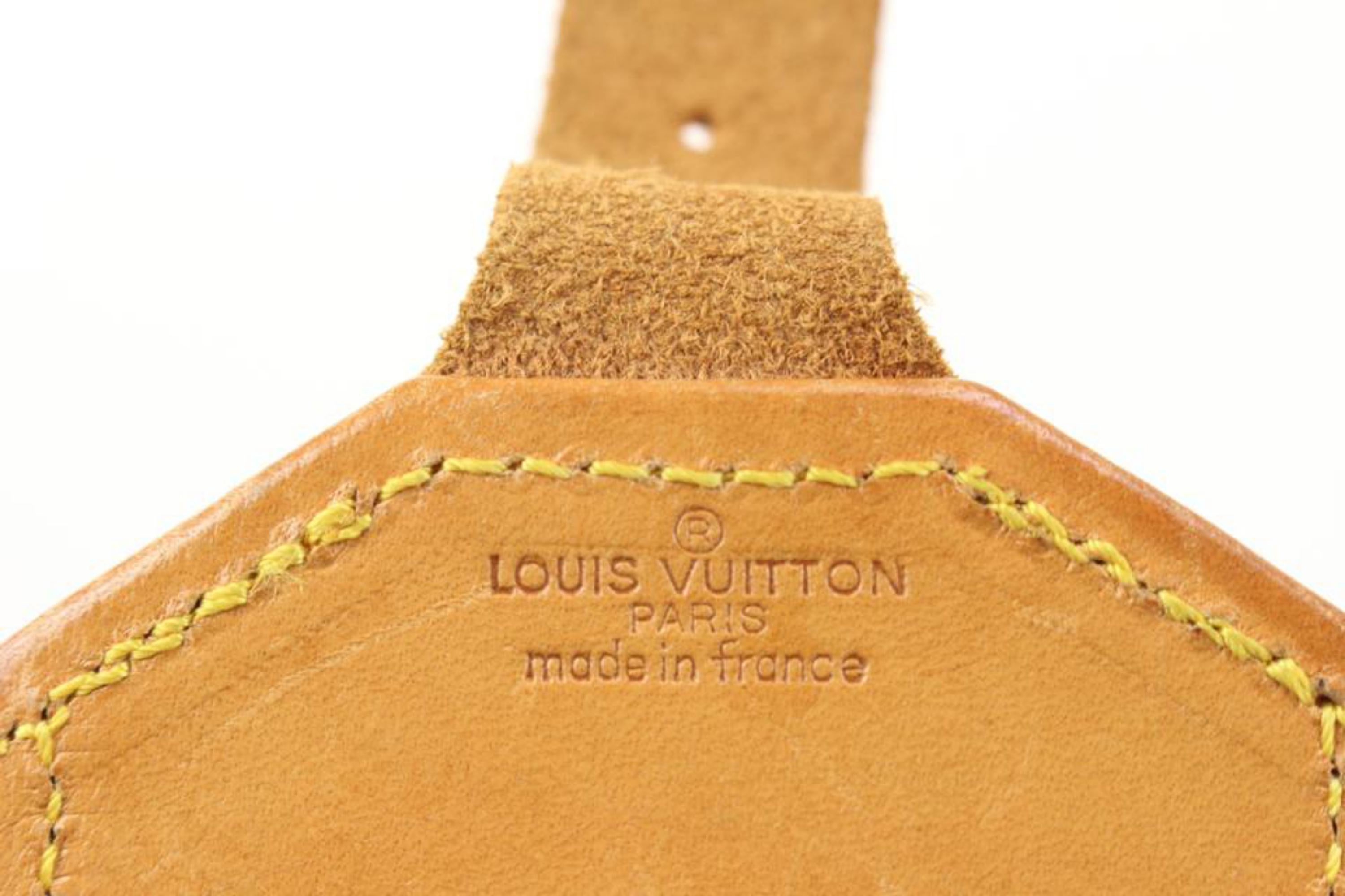 Marron Sac à bandoulière Louis Vuitton Ultra Rare Vintage Monogramme à rabat Biface 20lz34z