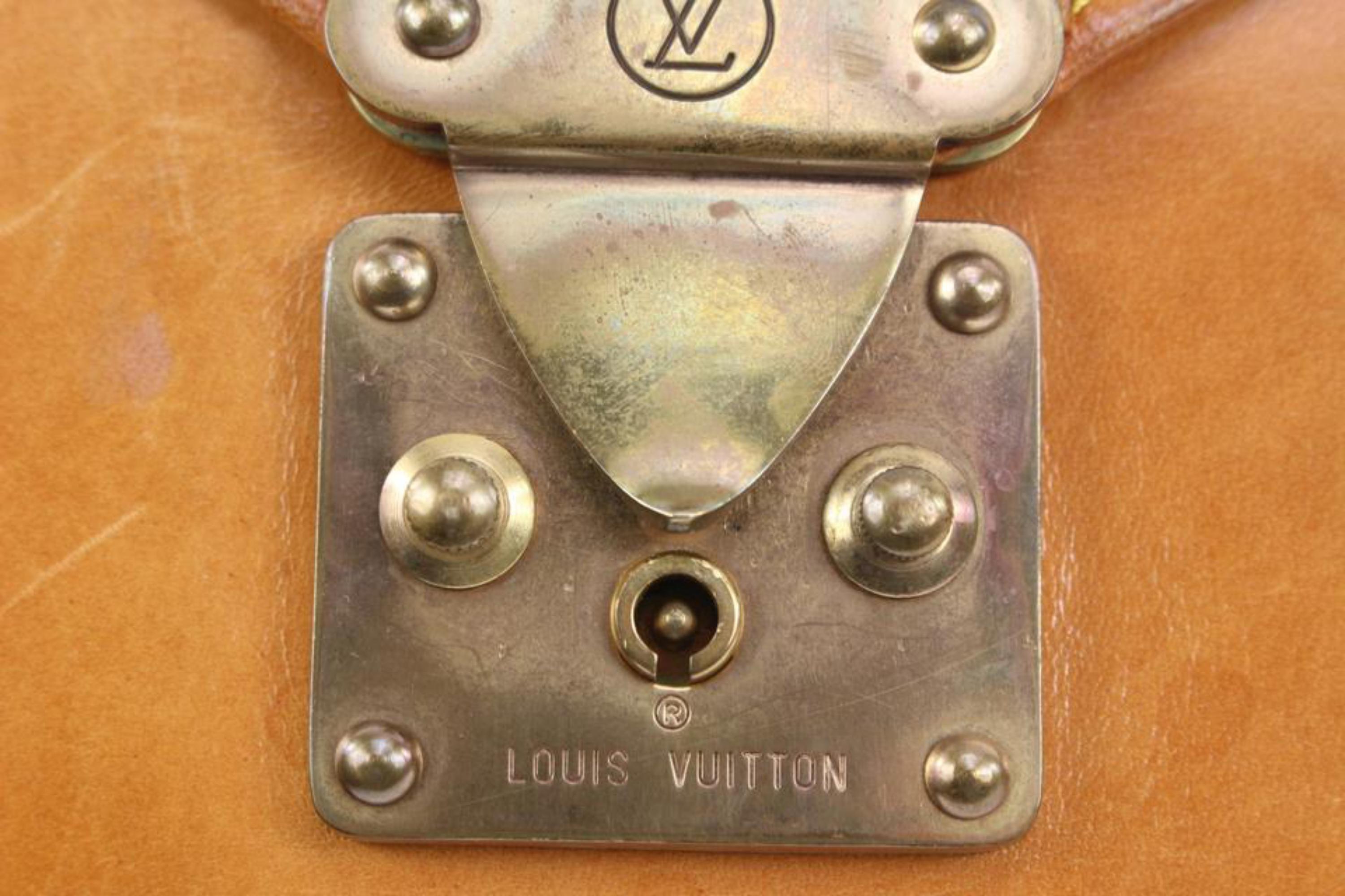 Sac à bandoulière Louis Vuitton Ultra Rare Vintage Monogramme à rabat Biface 20lz34z 3
