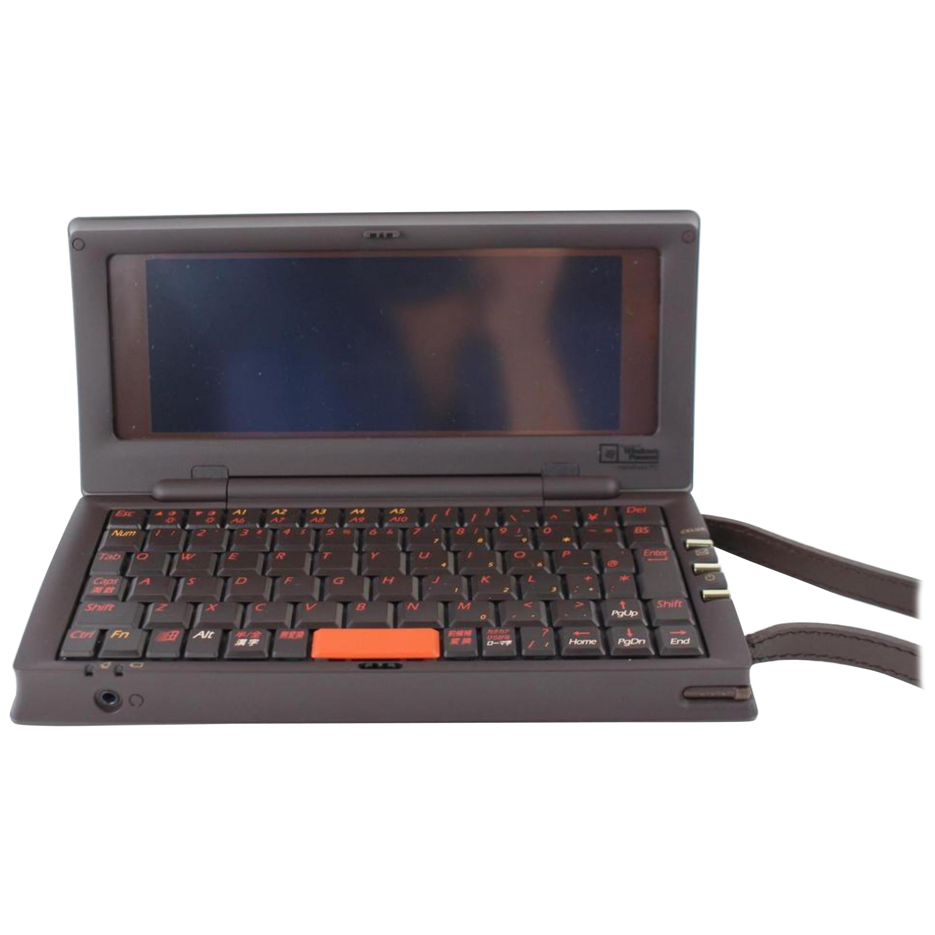 Louis Vuitton (Ultra Rare) Windows Pc 13lz0720 Damier Ebene Plastic Laptop Bag For Sale