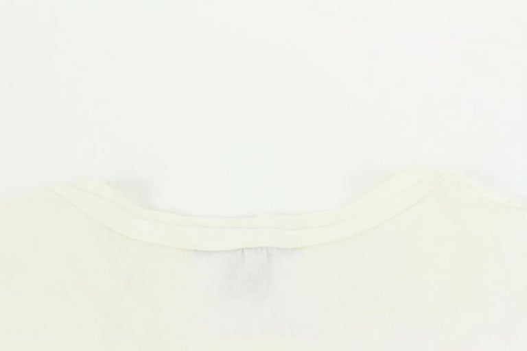 1950$ LOUIS VUITTON RUNWAY Plain Rainbow Relaxed Shirt Ivory Pure