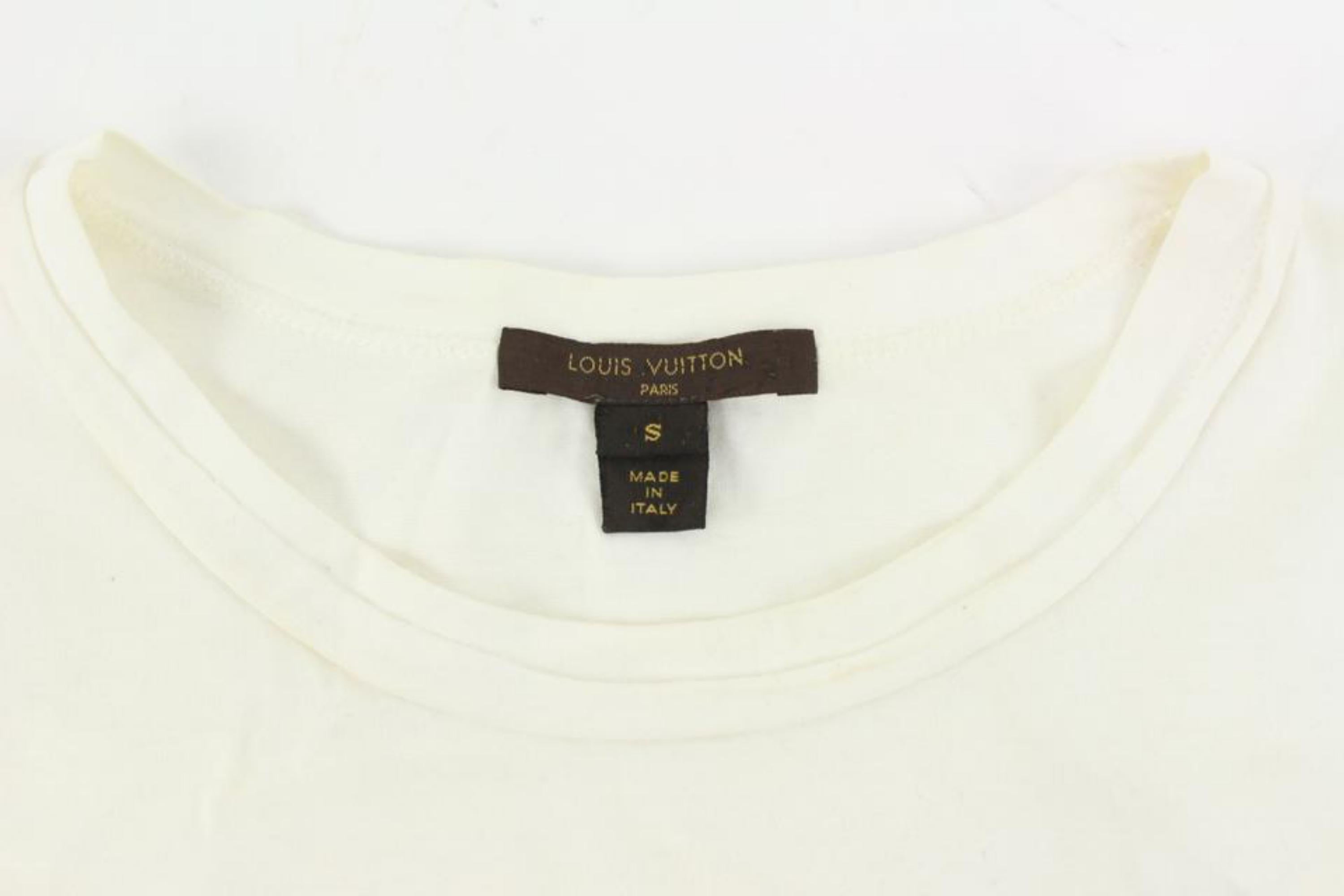 Gray Louis Vuitton Ultra Rare Women's Small Runway Stephen Sprouse Roses T-Shirt  For Sale