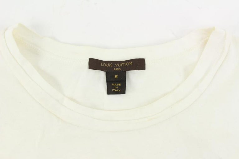 Louis Vuitton Ultra Rare Women's Small Runway Stephen Sprouse Roses T-Shirt  For Sale at 1stDibs