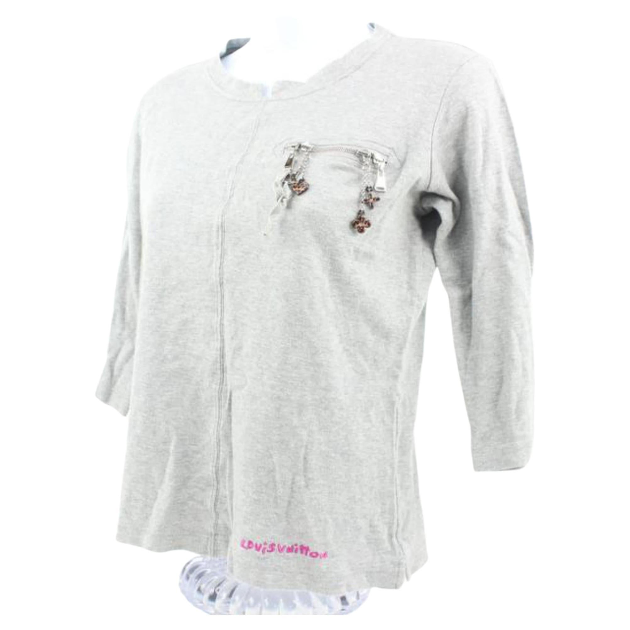 Louis Vuitton Camisa con Encanto LV Stephen Sprouse Pequeña Mujer Ultra Rara 114lv14 en venta