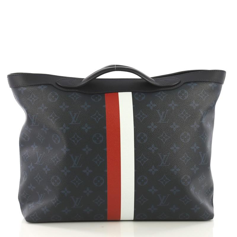 Louis Vuitton Ultralight Tote Monogram Cobalt Canvas In Excellent Condition In NY, NY