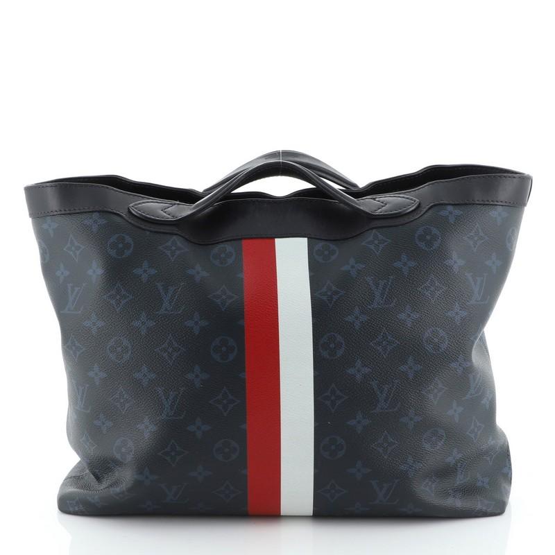 Louis Vuitton Ultralight Tote Monogram Cobalt Canvas In Good Condition In NY, NY