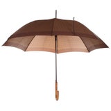 Giboulées cloth umbrella Louis Vuitton Brown in Cloth - 16299703