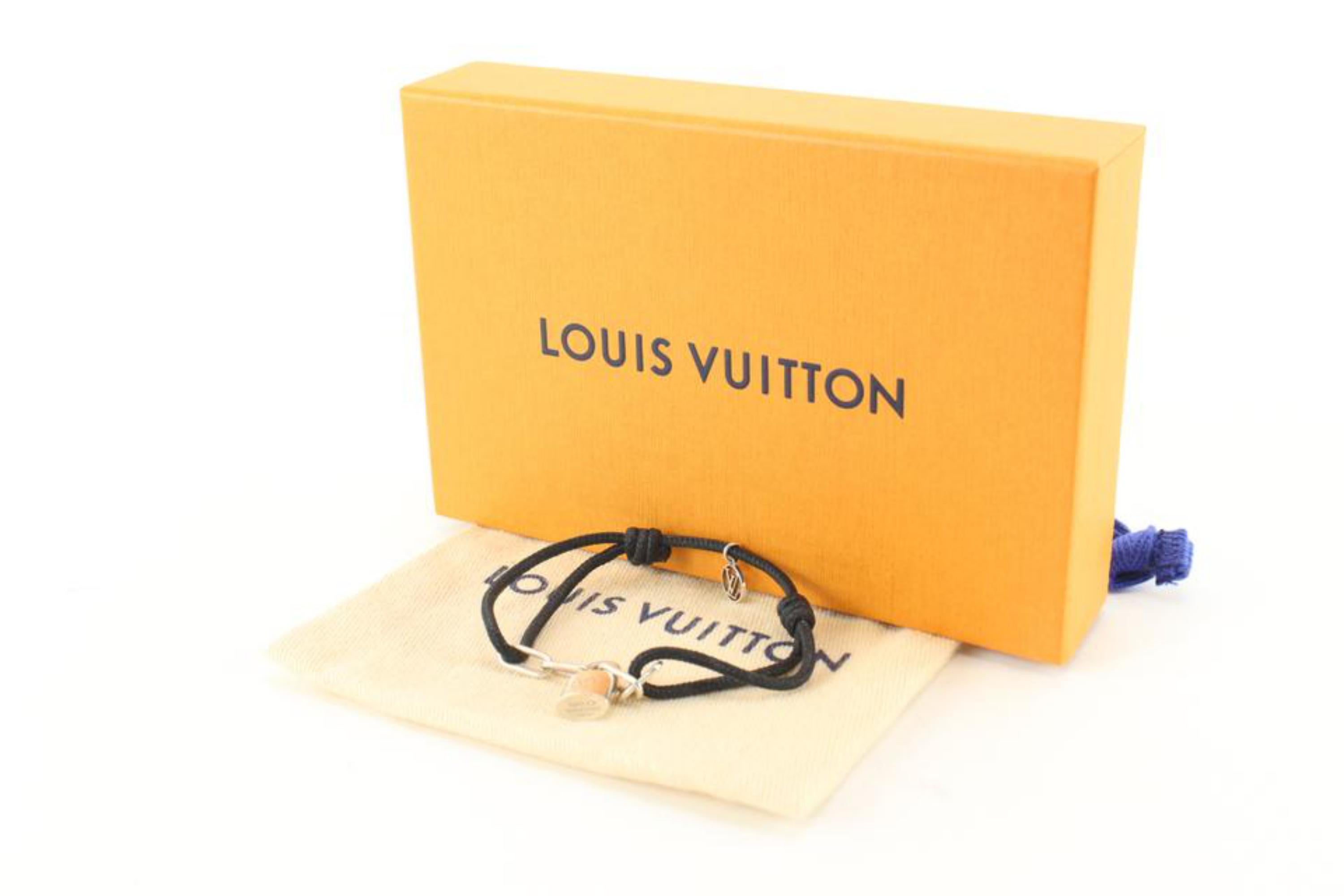 Louis Vuitton Unicef Sterling Silver Lockit Lanyard Bracelet 99lk630s For Sale 4
