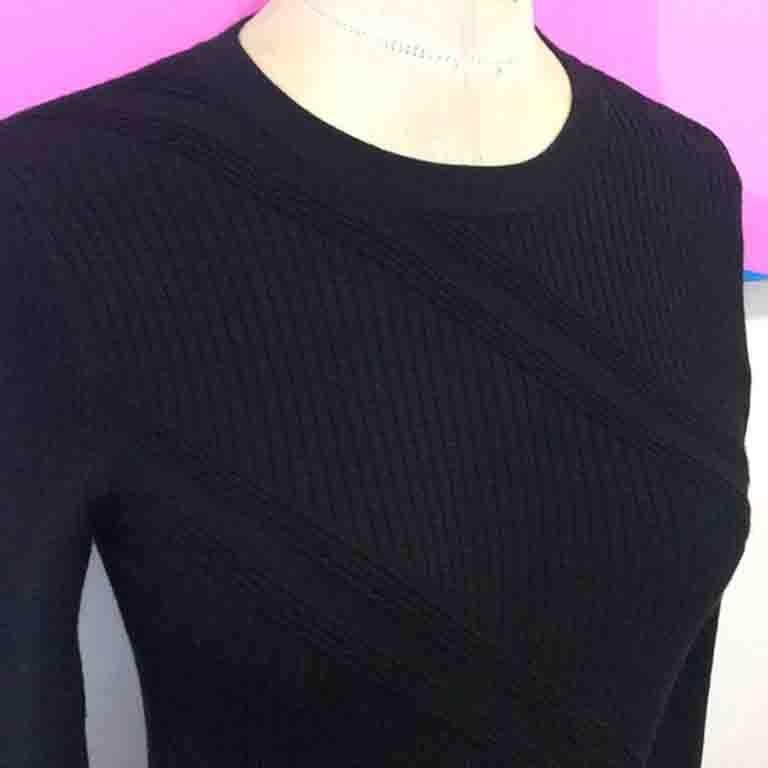 Authentic Louis Vuitton Uniformes Ribbed Knitwear Sweater Made 