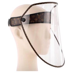 Louis Vuitton Unisex Adjustable Monogram Visor Face Mask Shield  18lv427 