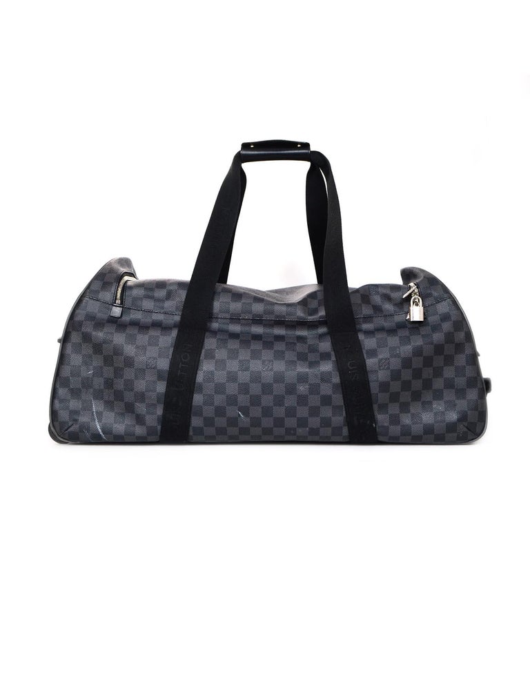 Louis Vuitton Unisex Damier Graphite Canvas Neo Eole 65 Rolling Luggage For Sale at 1stdibs