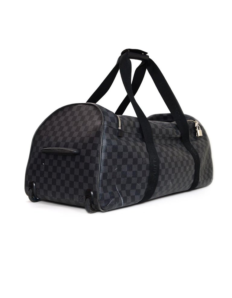 Louis Vuitton Unisex Damier Graphite Canvas Neo Eole 65 Rolling Luggage For Sale at 1stdibs