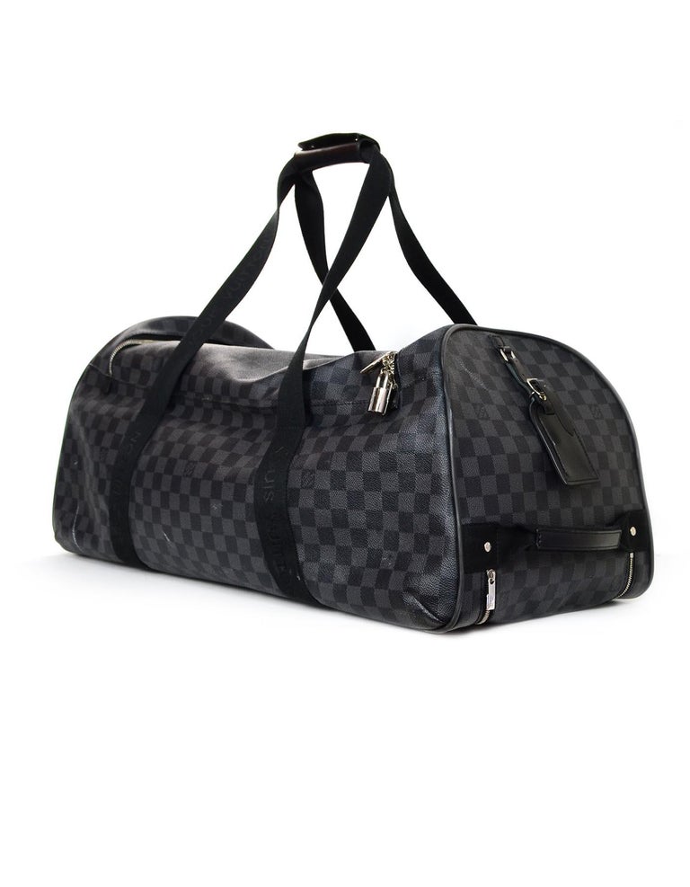 Louis Vuitton Unisex Damier Graphite Canvas Neo Eole 65 Rolling Luggage For Sale at 1stdibs