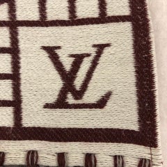 Louis Vuitton Unisex Long Wool Scarf 72"x18"