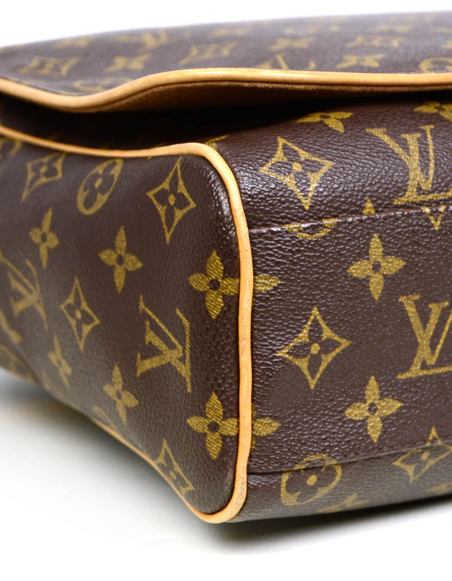 Louis Vuitton Unisex Monogram Abbesses Messenger Travel Bag 1