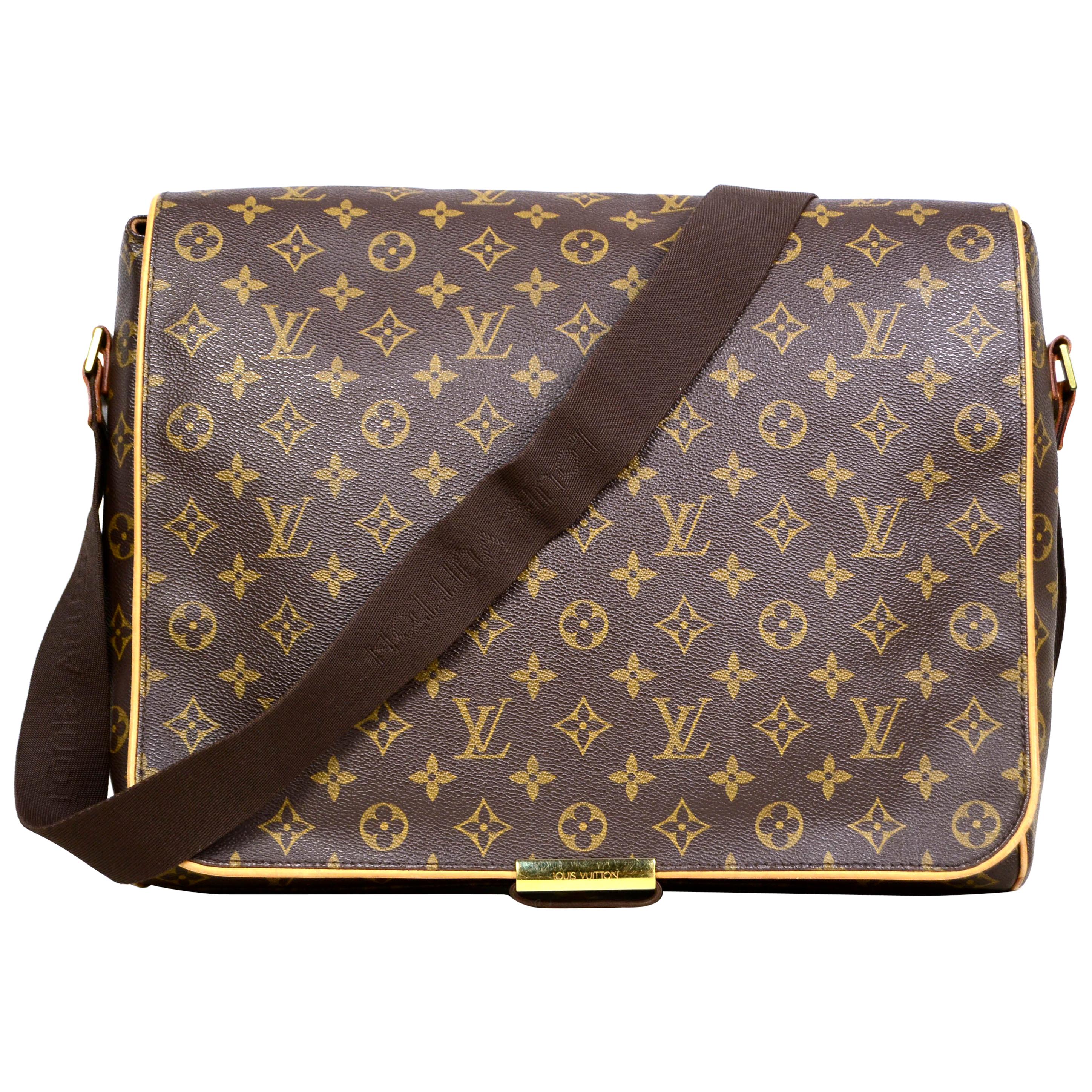 Louis Vuitton Unisex Monogram Abbesses Messenger Travel Bag