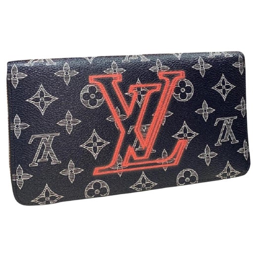 Louis Vuitton Monogram World Tour Zippy Wallet of Coated Canvas and  Polished Brass Hardware, Handbags and Accessories Online, 2019