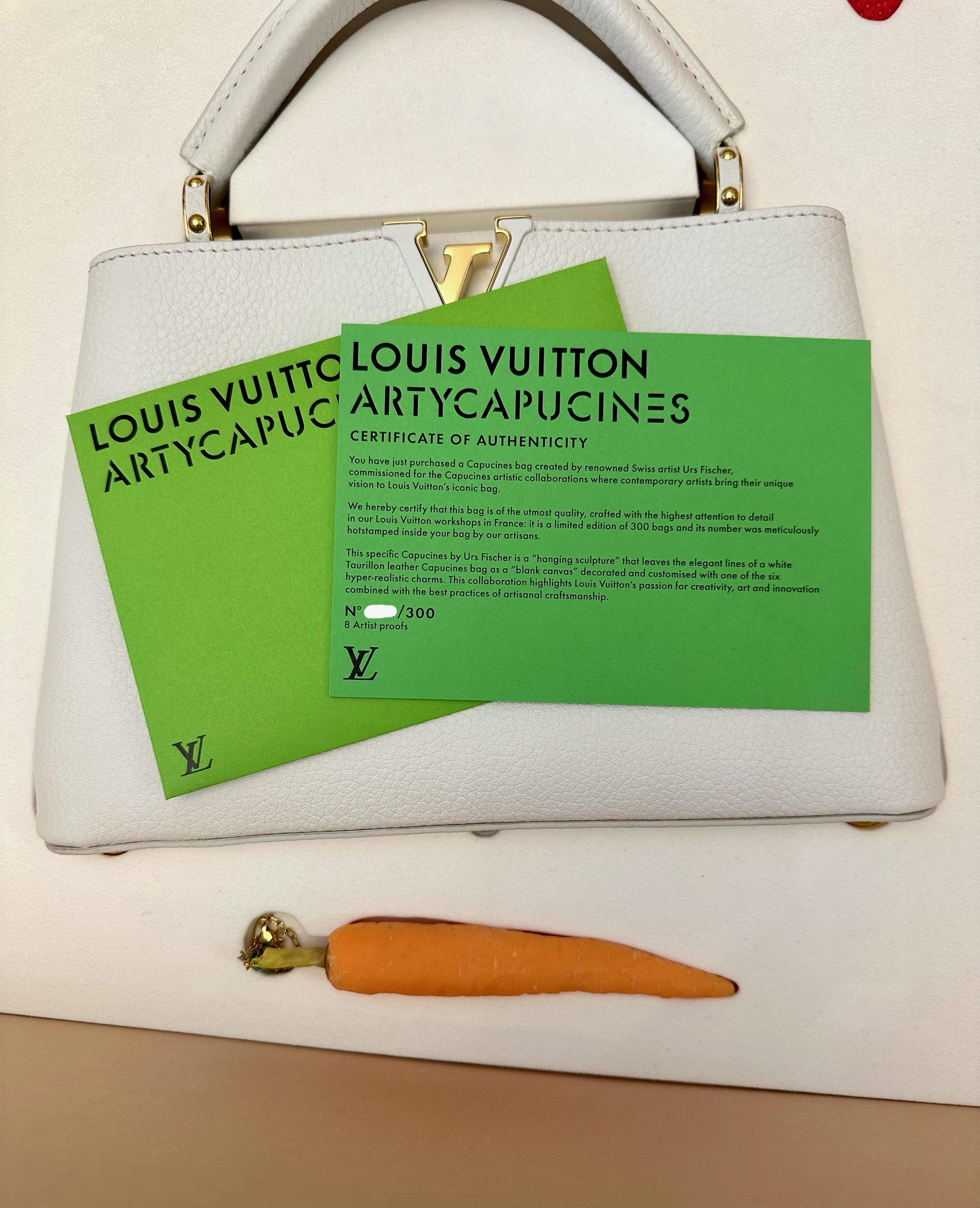 Louis Vuitton Urs Fischer Limited Edition Artycapucines BB Bag  In Excellent Condition For Sale In Geneva, CH