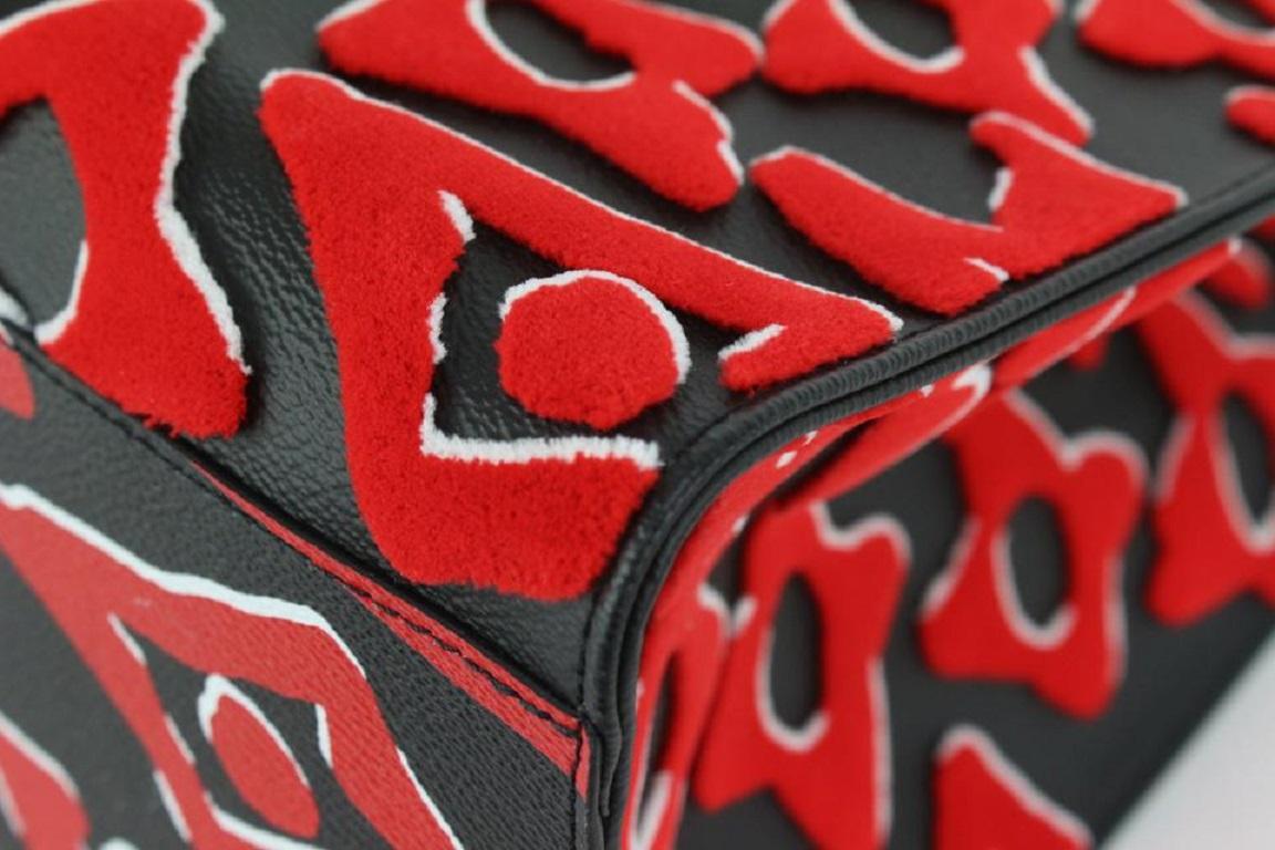 Louis Vuitton Urs Fischer Monogram Red OntheGo Tote bag 67lvs630 3