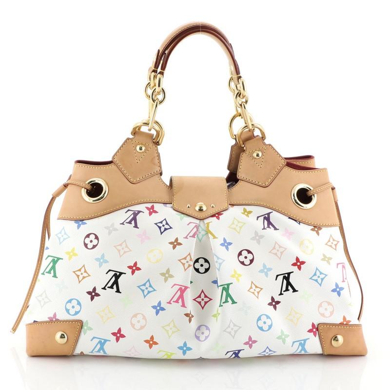 Beige Louis Vuitton Ursula Handbag Monogram Multicolor