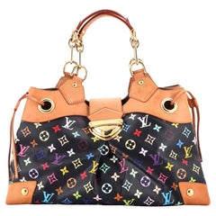 Louis Vuitton Murakami Monogram Multicolor Porte-Monnaie Black For Sale at  1stDibs