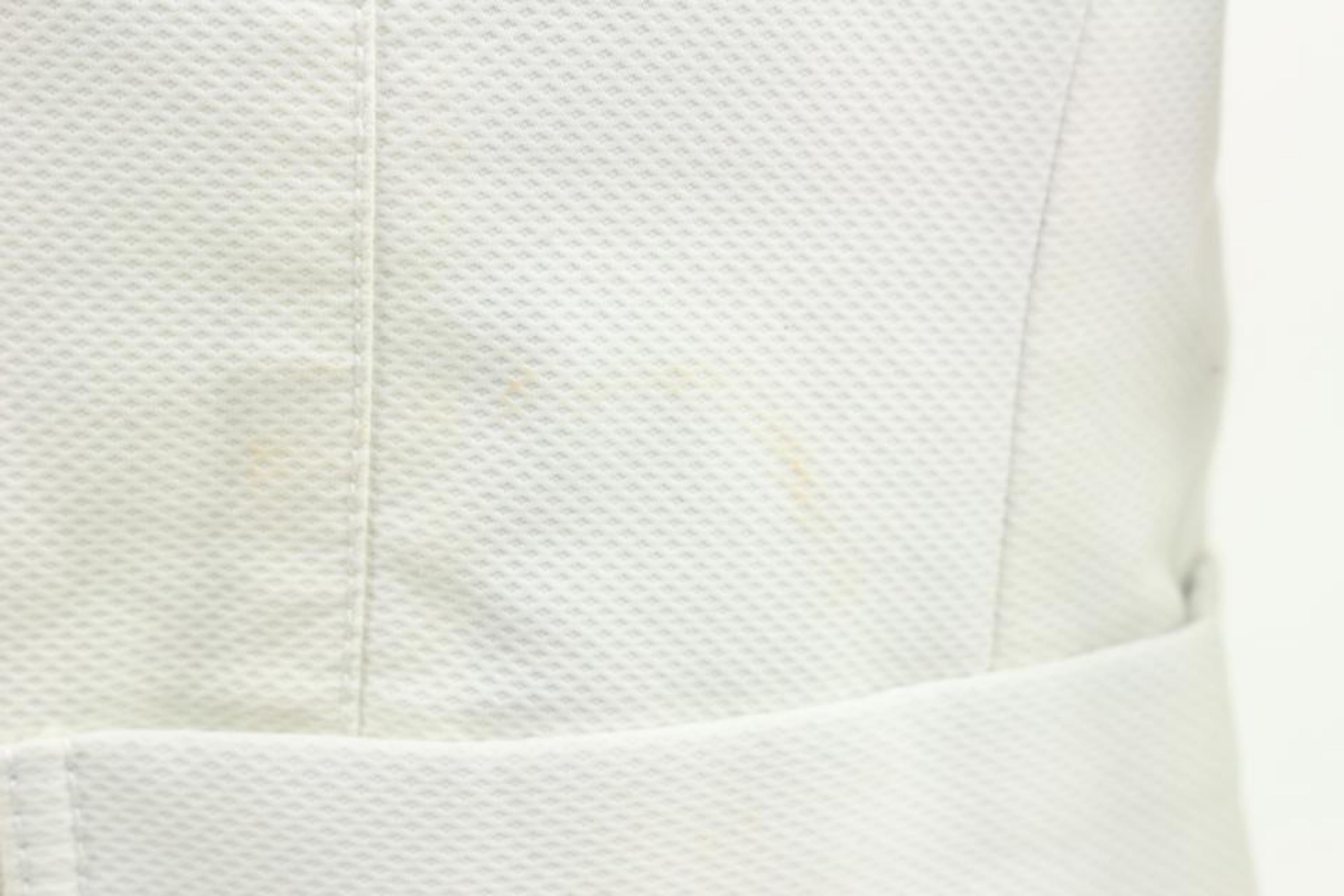 Louis Vuitton US Size 6 Women's Off-White Crepe Blazer Jacket 10lv34s 4