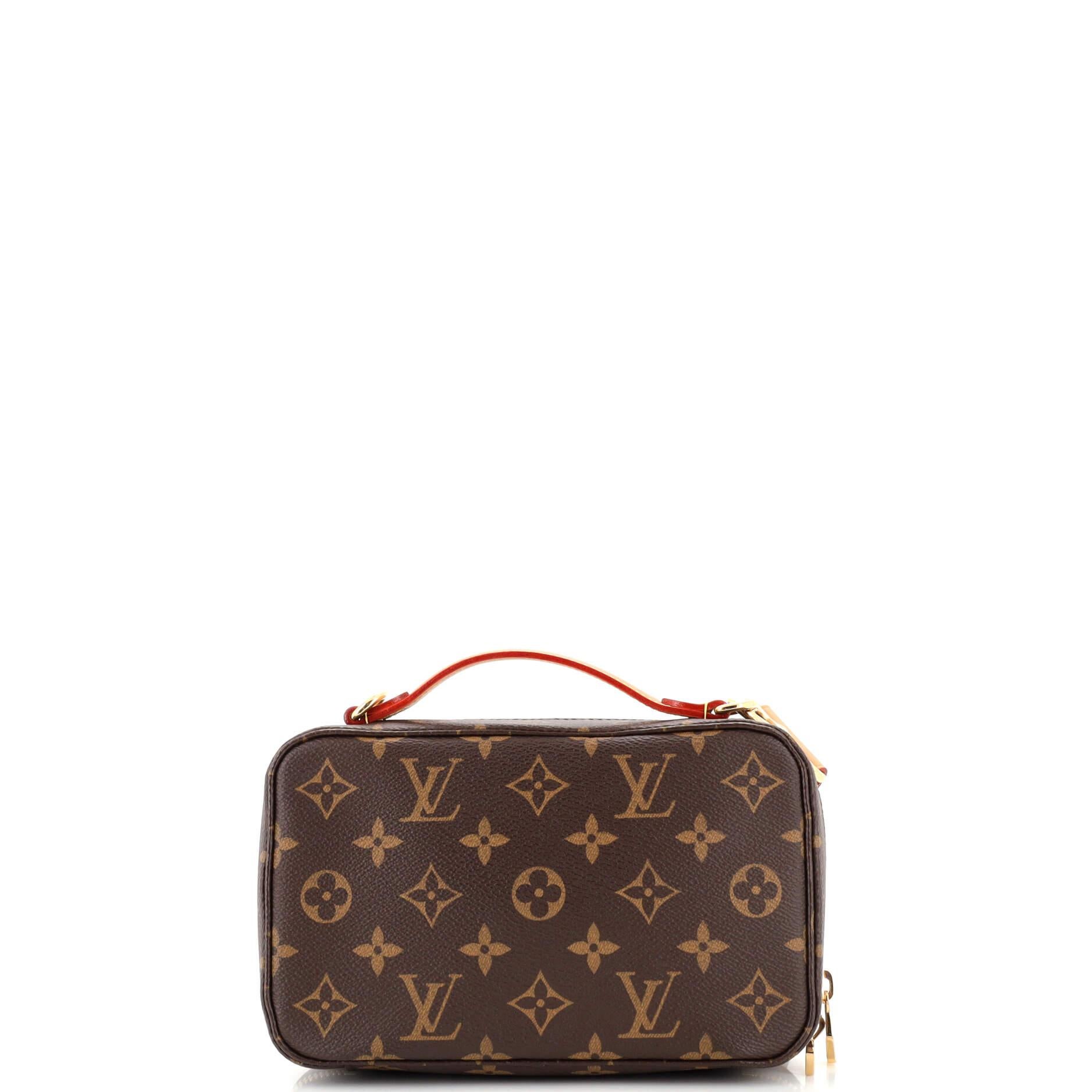 Louis Vuitton Utility Crossbody Bag Monogram Canvas In Good Condition In NY, NY