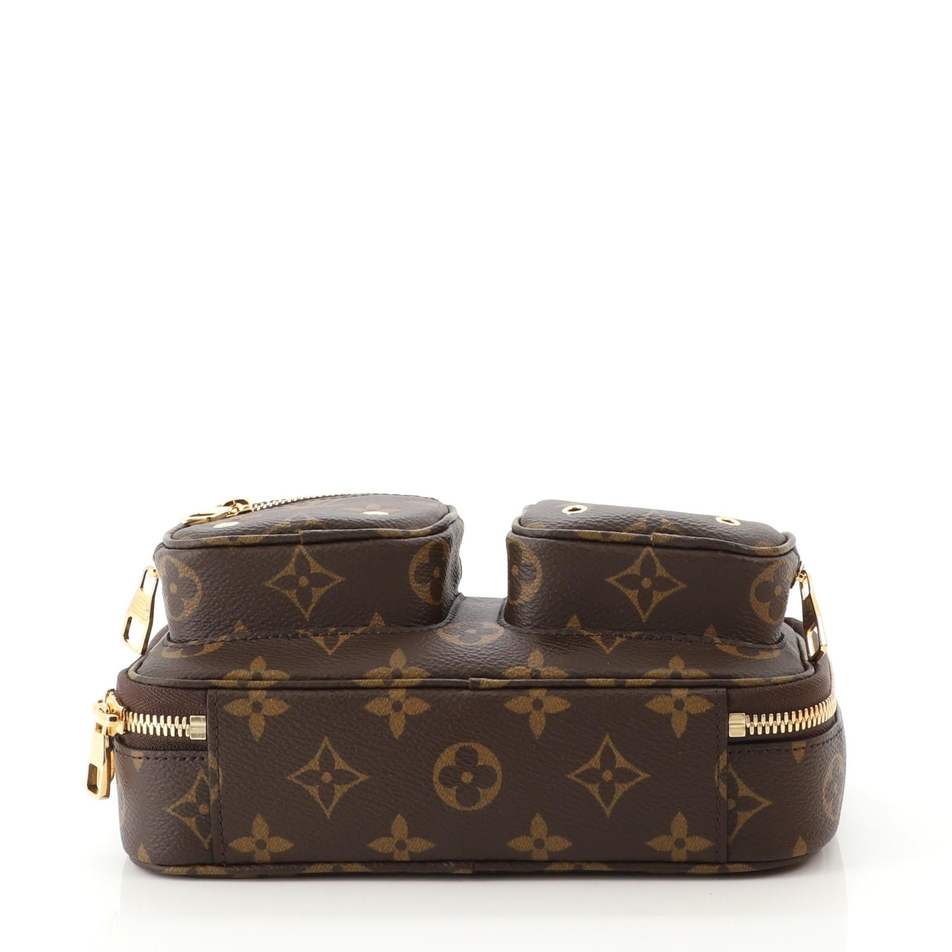 louis vuitton bag with two front pockets