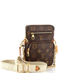 Louis Vuitton Utility Phone Sleeve Bag Monogram Canvas