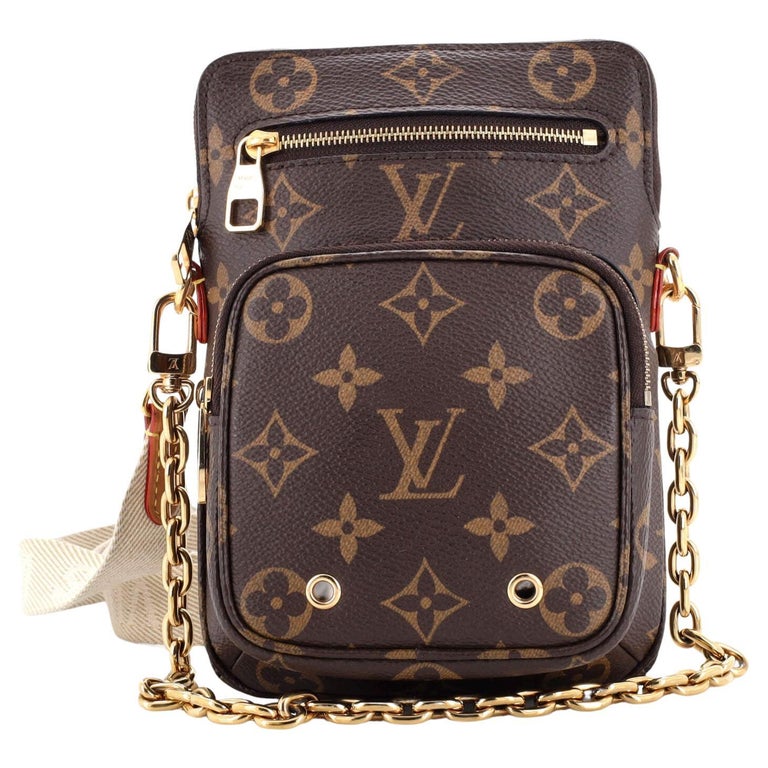 Louis Vuitton Mister Keepall Key Holder and Bag Charm Grey Monogram Canvas