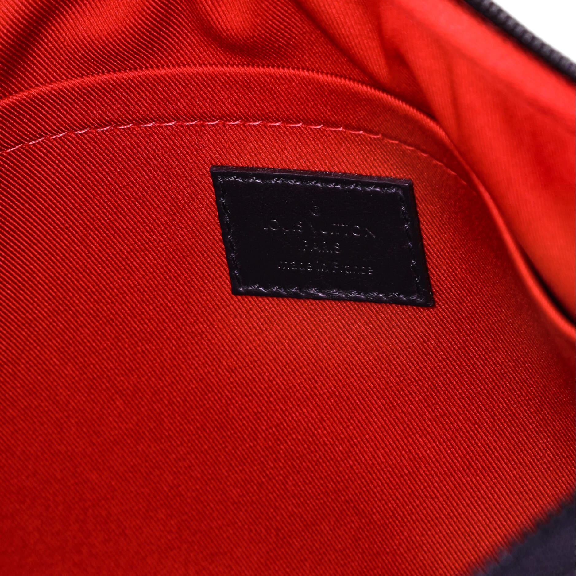 Louis Vuitton Utility Supple Clutch Damier Graphite 3