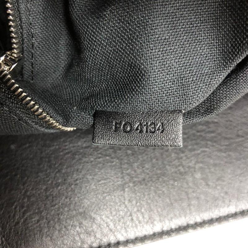 Louis Vuitton  V Hobo Leather and Canvas PM 1
