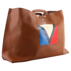 Louis Vuitton V Serigraph Tote Nomade Leather