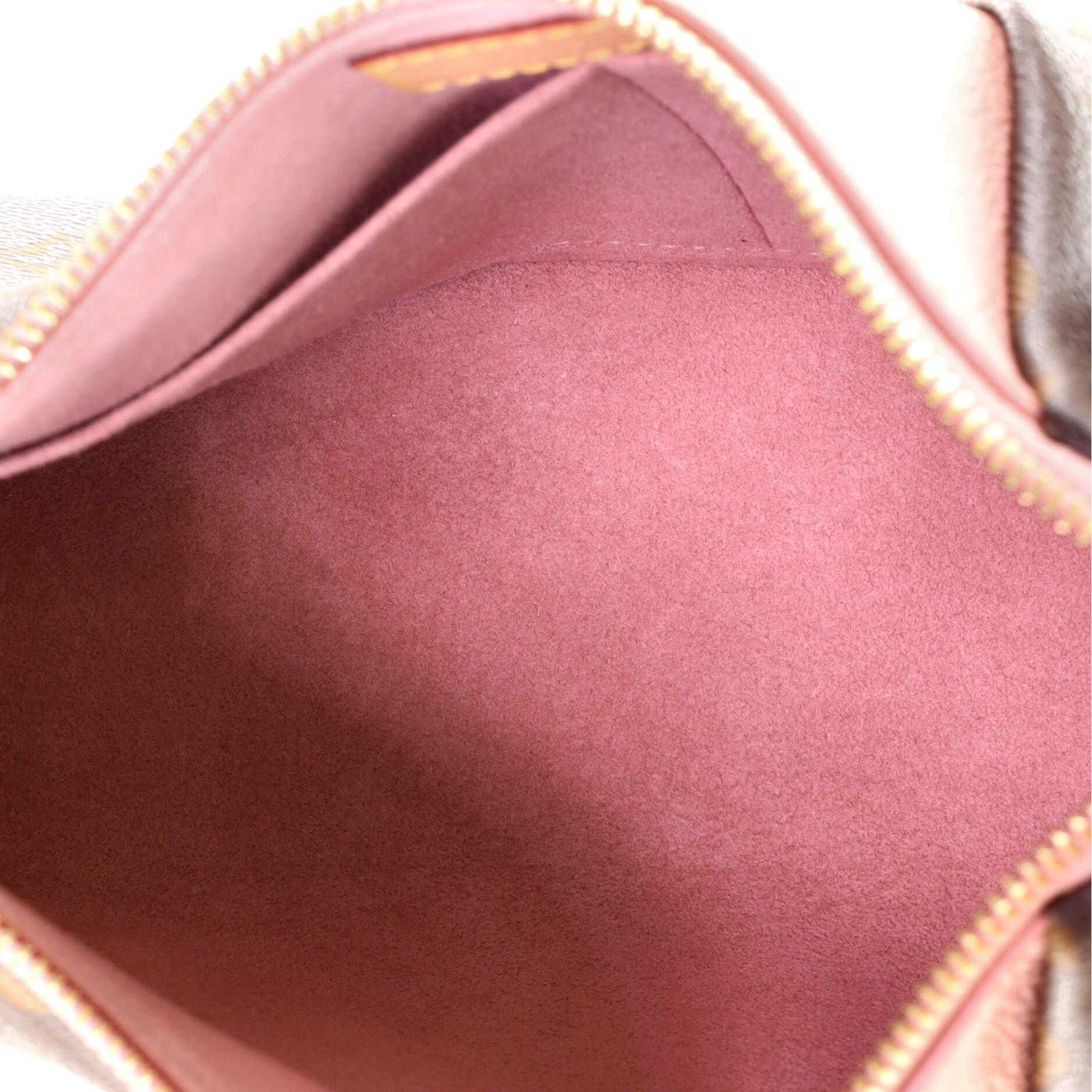 Louis Vuitton V Tote Monogram Canvas and Leather BB 1