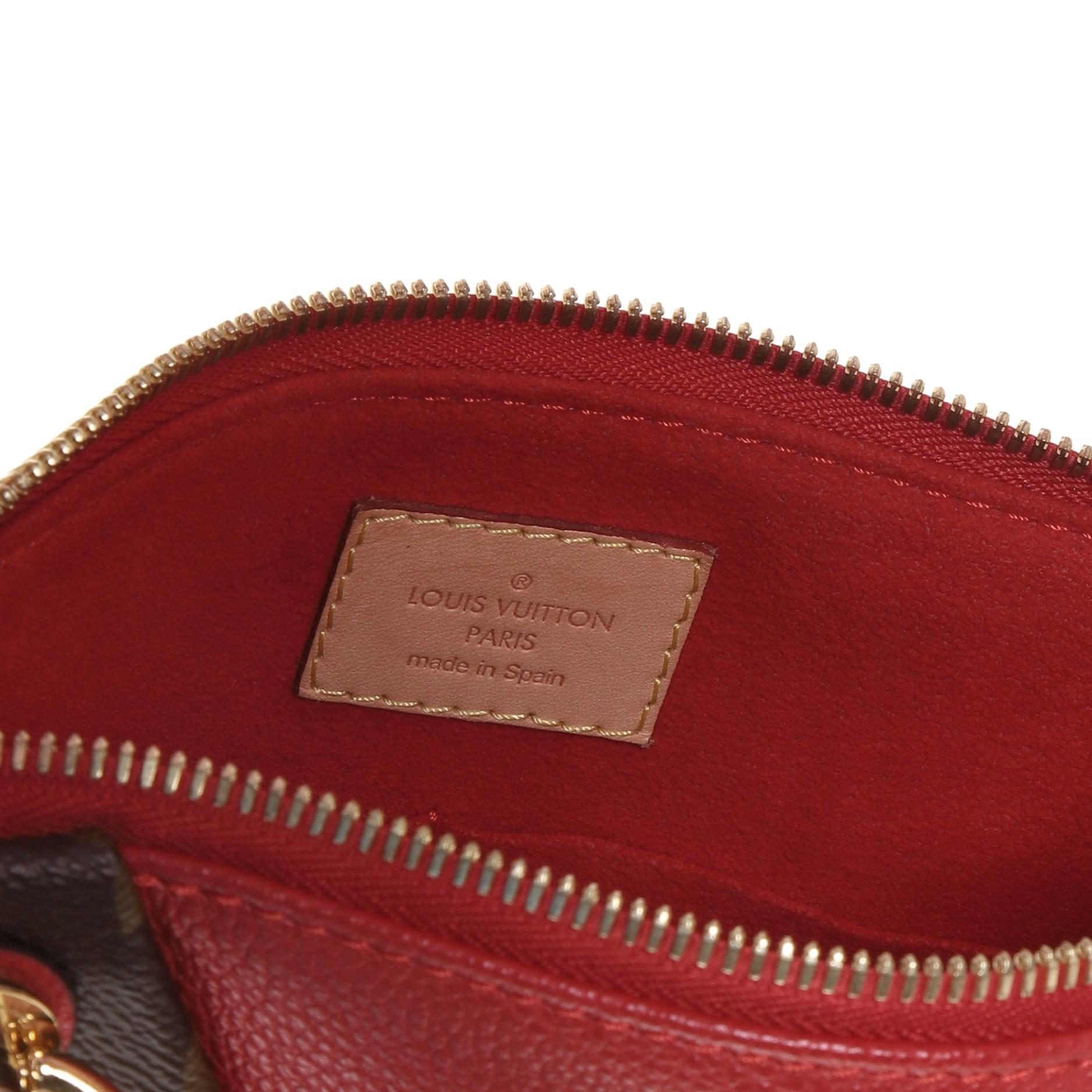 Louis Vuitton V Tote Monogram Canvas and Leather BB 2