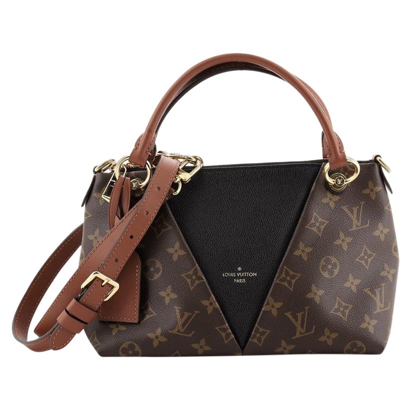 Louis Vuitton V Tote Monogram Canvas and Leather BB