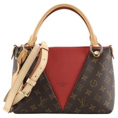 Louis Vuitton Brown Monogram Coated Canvas And Pink And White Leather V  Tote BB Gold Hardware, 2020 Available For Immediate Sale At Sotheby's